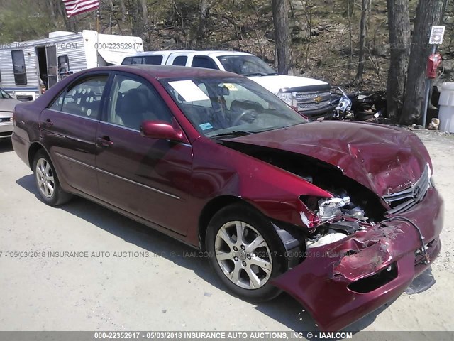 4T1BF30K55U099145 - 2005 TOYOTA CAMRY LE/XLE/SE Tünd qırmızı foto 1