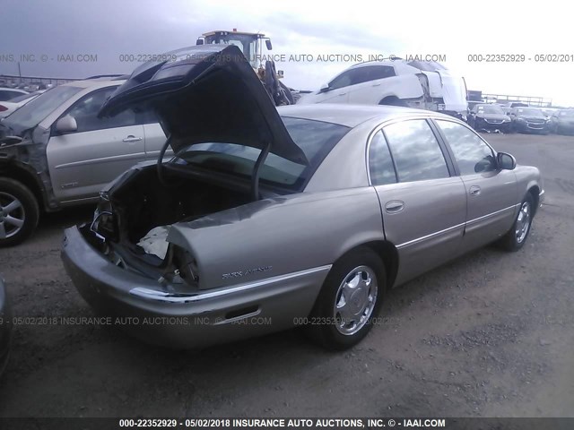 1G4CW52K9Y4127000 - 2000 BUICK PARK AVENUE  GRAY photo 4