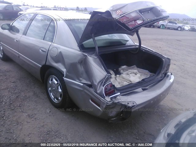 1G4CW52K9Y4127000 - 2000 BUICK PARK AVENUE  GRAY photo 6