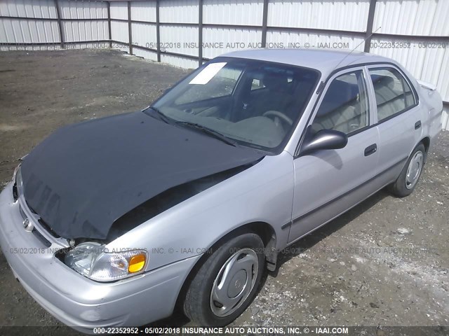 1NXBR12E3XZ150602 - 1999 TOYOTA COROLLA VE/CE/LE 银色 照片 2