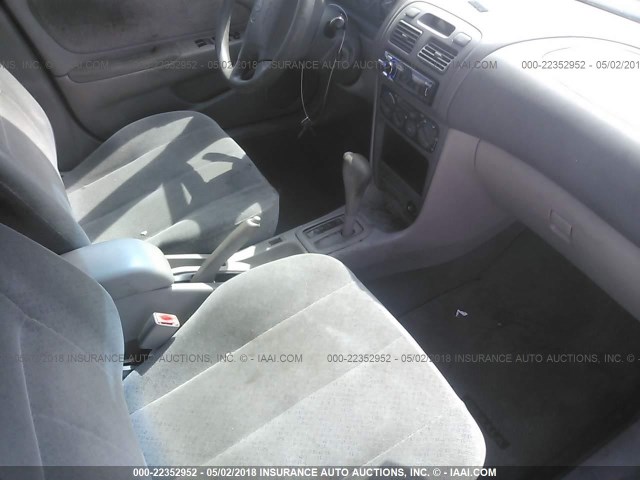 1NXBR12E3XZ150602 - 1999 TOYOTA COROLLA VE/CE/LE 银色 照片 5