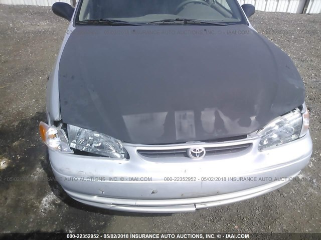 1NXBR12E3XZ150602 - 1999 TOYOTA COROLLA VE/CE/LE 银色 照片 6