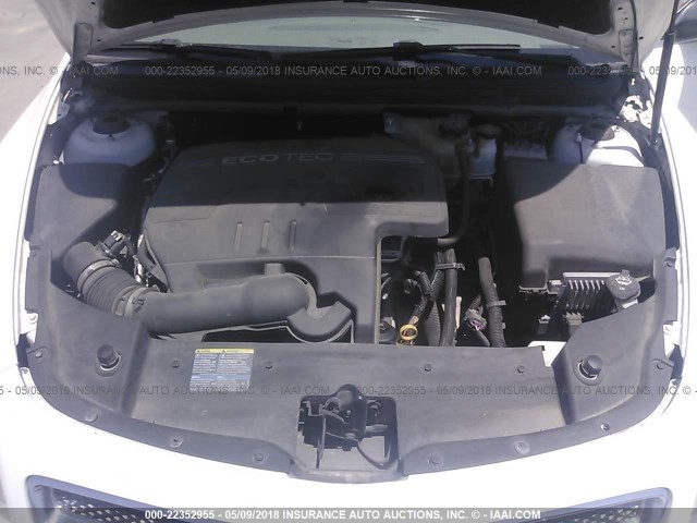 1G1ZA5E00A4101035 - 2010 CHEVROLET MALIBU LS 白色 照片 10