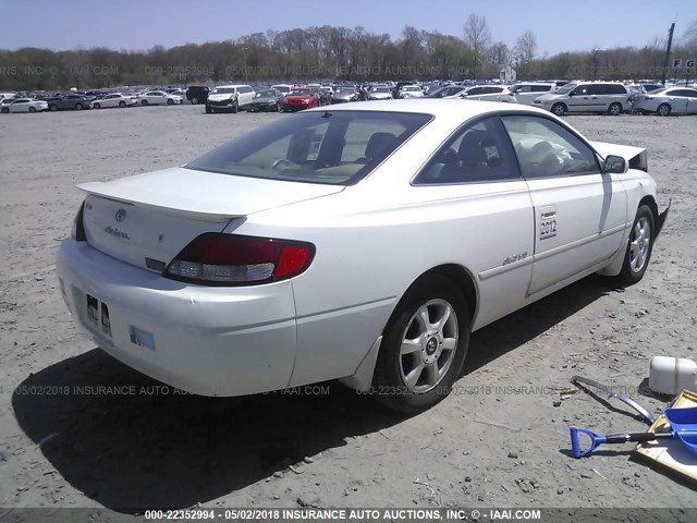 2T1CF28P4XC251872 - 1999 TOYOTA CAMRY SOLARA SE/SLE WHITE photo 4