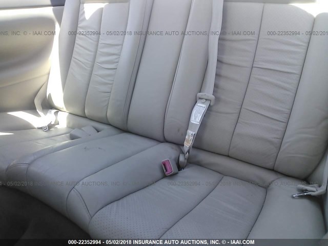 2T1CF28P4XC251872 - 1999 TOYOTA CAMRY SOLARA SE/SLE Ağ foto 8