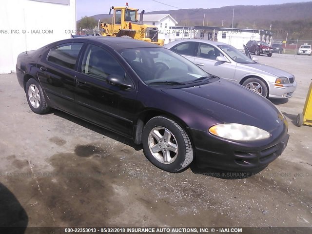 2B3HD46R44H640266 - 2004 DODGE INTREPID SE PURPLE photo 1