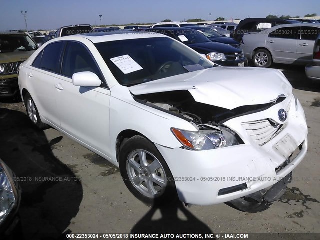 4T1BE46K87U658464 - 2007 TOYOTA CAMRY NEW GENERAT CE/LE/XLE/SE WHITE photo 1
