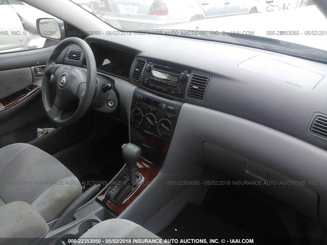 1NXBR32E47Z854657 - 2007 TOYOTA COROLLA CE/LE/S GRAY photo 5