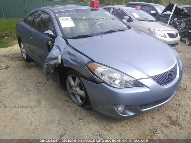 4T1CA30P24U021984 - 2004 TOYOTA CAMRY SOLARA SE/SLE 浅蓝色 照片 6
