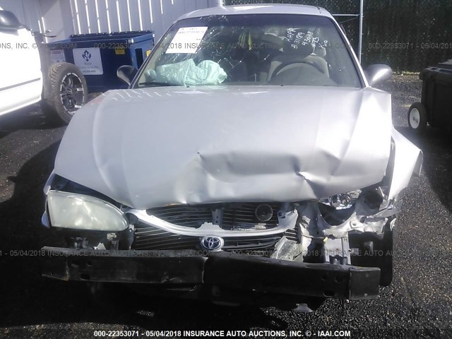 2T1BR12E7YC304960 - 2000 TOYOTA COROLLA VE/CE/LE GRAY photo 6