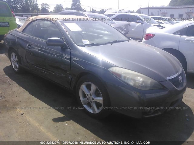 4T1FA38P88U137889 - 2008 TOYOTA CAMRY SOLARA SE/SLE/SPORT GRAY photo 1