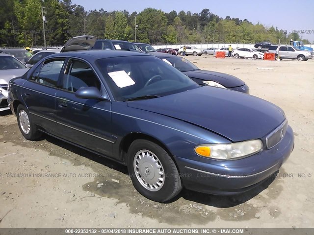 2G4WY52M7V1410382 - 1997 BUICK CENTURY LIMITED BLUE photo 1