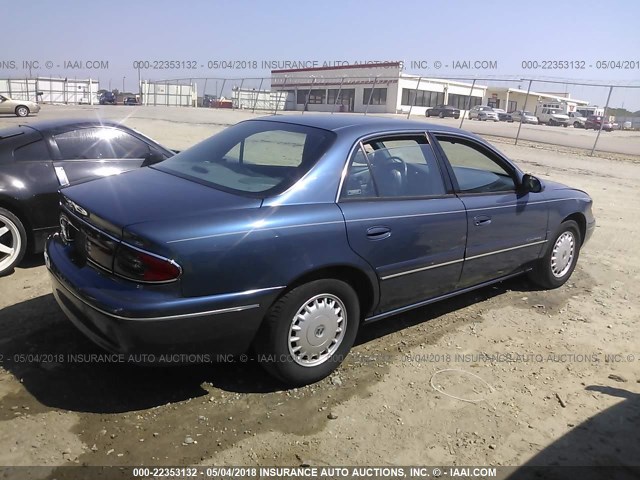 2G4WY52M7V1410382 - 1997 BUICK CENTURY LIMITED BLUE photo 4