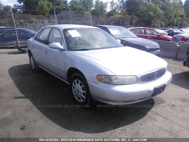 2G4WS52J111156010 - 2001 BUICK CENTURY CUSTOM GRAY photo 1