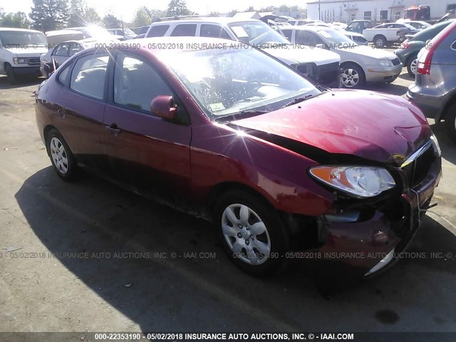 KMHDU46D08U497414 - 2008 HYUNDAI ELANTRA GLS/SE/LIMITED RED photo 1