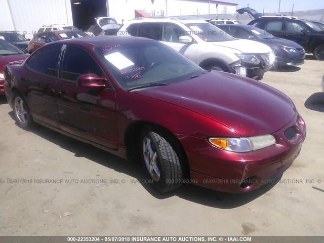 1G2WP52K92F148475 - 2002 PONTIAC GRAND PRIX GT MAROON photo 1