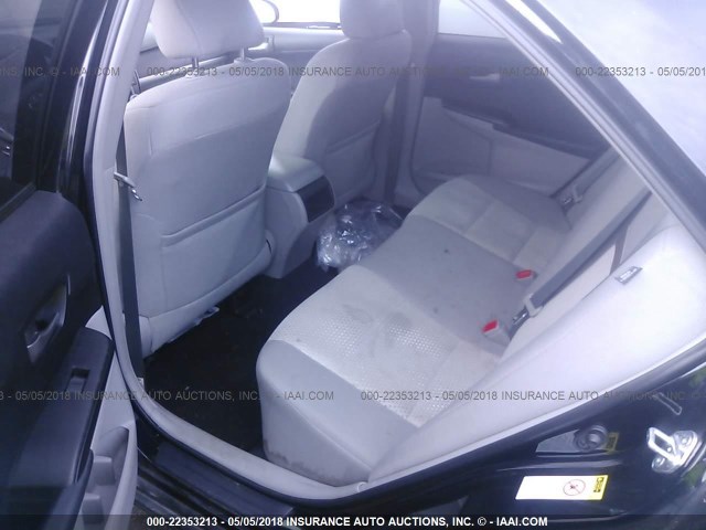 4T1BF1FK2CU111793 - 2012 TOYOTA CAMRY SE/LE/XLE Қара фото 8