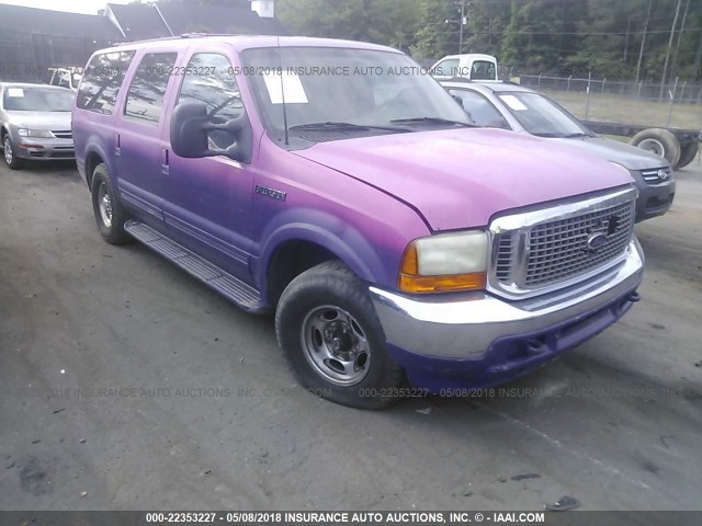1FMNU42L0YEA55275 - 2000 FORD EXCURSION LIMITED PINK photo 1