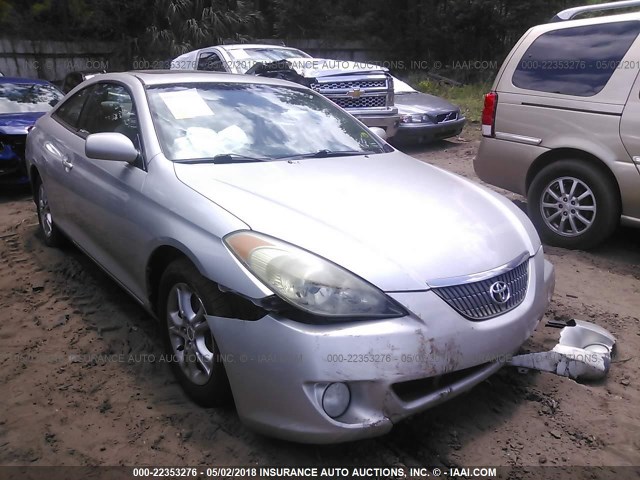4T1CE38P76U751546 - 2006 TOYOTA CAMRY SOLARA SE/SLE ვერცხლისფერი ფოტო 1