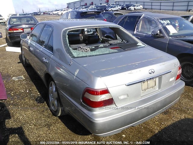 JNKBY31A7XM602180 - 1999 INFINITI Q45 T SILVER photo 3