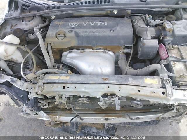 JTKDE177X60099097 - 2006 TOYOTA SCION TC 银色 照片 10