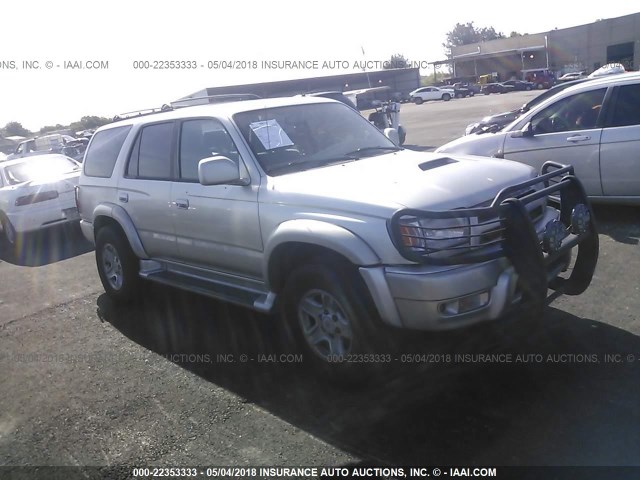 JT3HN86R4Y0261043 - 2000 TOYOTA 4RUNNER SR5 SILVER photo 1