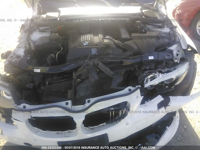 WBAKE5C51CE755676 - 2012 BMW 328 I SULEV WHITE photo 10