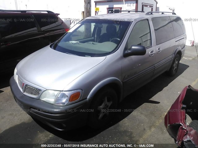 1GMDX03E94D265529 - 2004 PONTIAC MONTANA SILVER photo 2