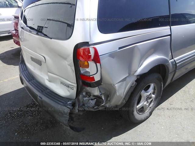 1GMDX03E94D265529 - 2004 PONTIAC MONTANA SILVER photo 6