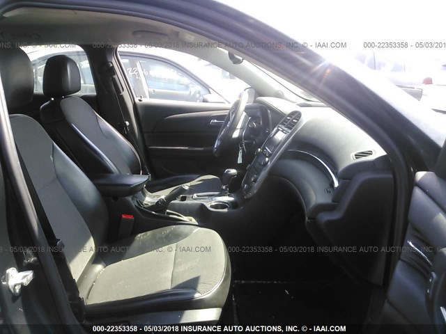 1G11C5SLXEF274285 - 2014 CHEVROLET MALIBU 1LT BLACK photo 5