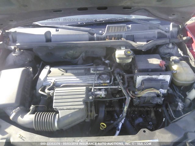 1G8AJ54F14Z224600 - 2004 SATURN ION LEVEL 2 Tünd qırmızı foto 10