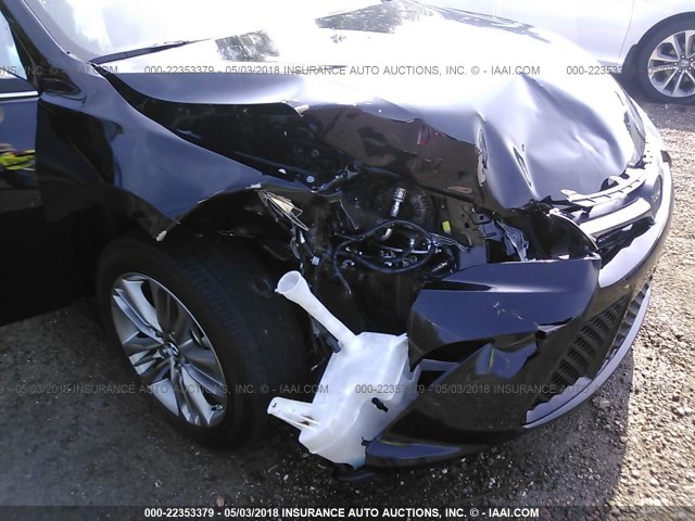 4T1BF1FK5HU366736 - 2017 TOYOTA CAMRY LE/XLE/SE/XSE BLACK photo 6