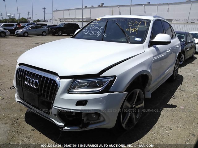 WA1WGAFP5DA034297 - 2013 AUDI Q5 PRESTIGE WHITE photo 2