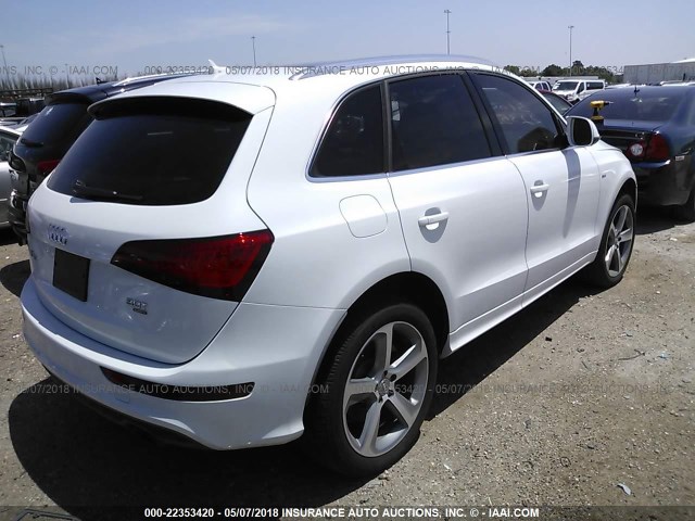 WA1WGAFP5DA034297 - 2013 AUDI Q5 PRESTIGE WHITE photo 4