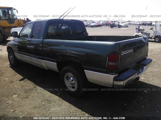 3B7HC13Y51G780043 - 2001 DODGE RAM 1500 GREEN photo 3