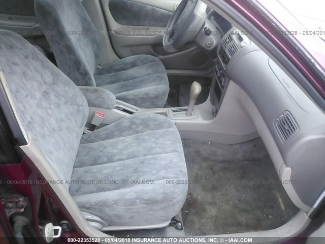 2T1BR18E0WC057415 - 1998 TOYOTA COROLLA VE/CE/LE 栗色 照片 5