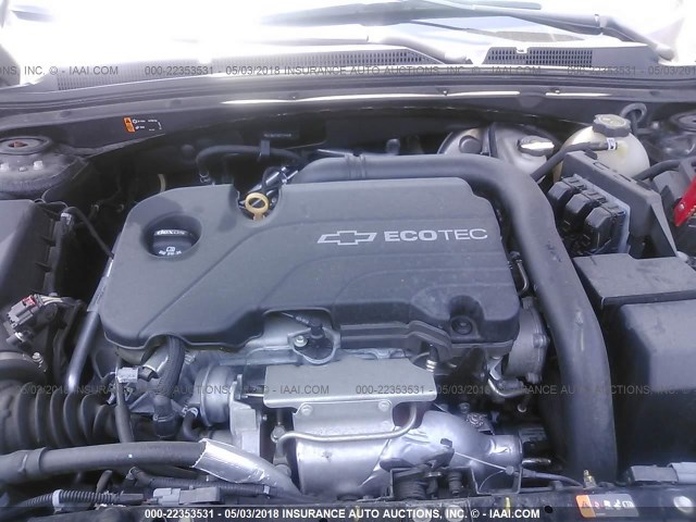 1G1ZB5ST8GF219553 - 2016 CHEVROLET MALIBU LS BLACK photo 10