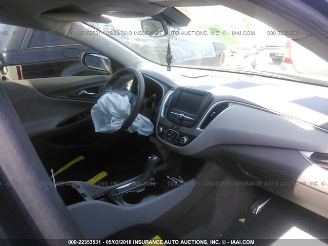 1G1ZB5ST8GF219553 - 2016 CHEVROLET MALIBU LS BLACK photo 5