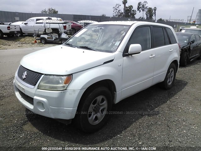 JS3TE941564100586 - 2006 SUZUKI GRAND VITARA  WHITE photo 2