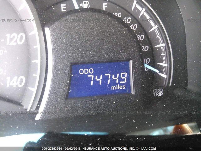 4T4BF1FK9CR216126 - 2012 TOYOTA CAMRY SE/LE/XLE SILVER photo 7