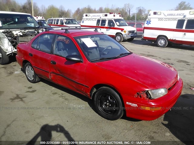 1Y1SK536XPZ026929 - 1993 GEO PRIZM LSI RED photo 1