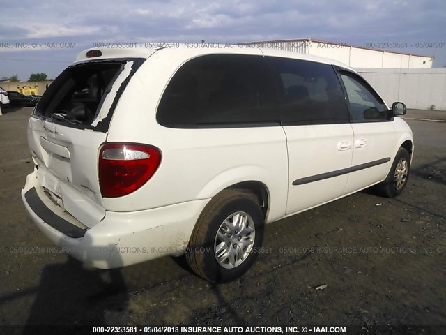 2D4GP44303R356497 - 2003 DODGE GRAND CARAVAN SPORT WHITE photo 4