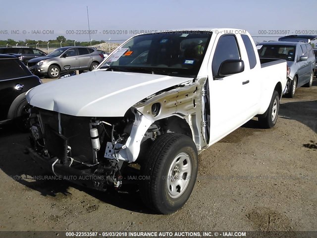 1N6BD0CT4GN763779 - 2016 NISSAN FRONTIER S/SV WHITE photo 2