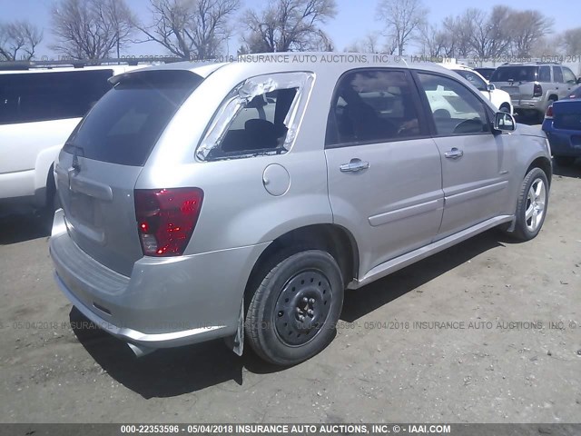 2CKDL537386037280 - 2008 PONTIAC TORRENT GXP SILVER photo 4