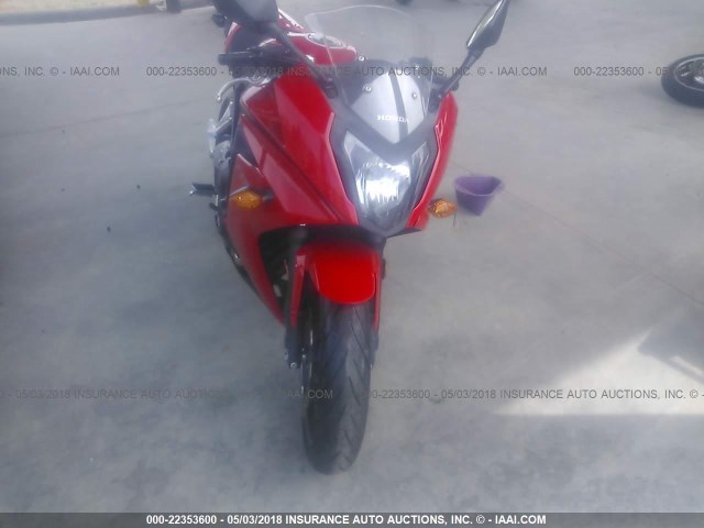 MLHRC7407E5000327 - 2014 HONDA CBR650 F RED photo 5