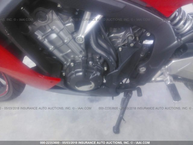 MLHRC7407E5000327 - 2014 HONDA CBR650 F RED photo 9