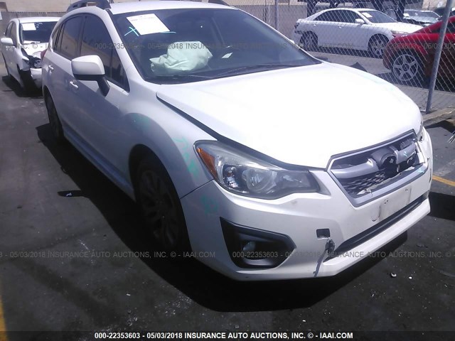 JF1GPAL60D2890998 - 2013 SUBARU IMPREZA SPORT PREMIUM WHITE photo 1