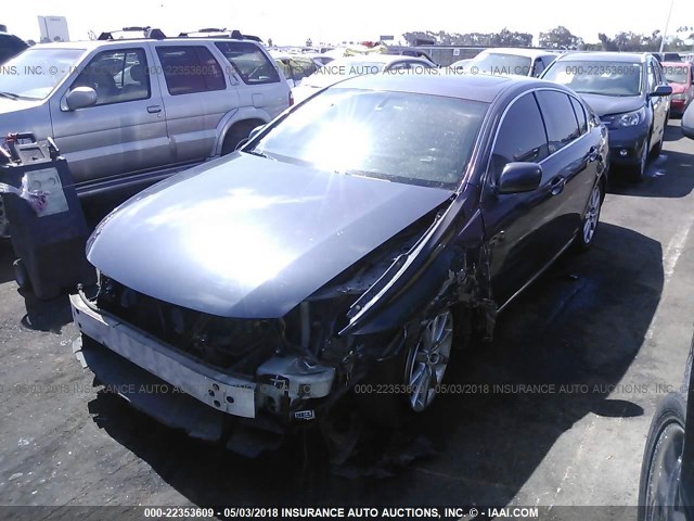 JTHBH96SX65009474 - 2006 LEXUS GS GENERATION 200 300 GRAY photo 2