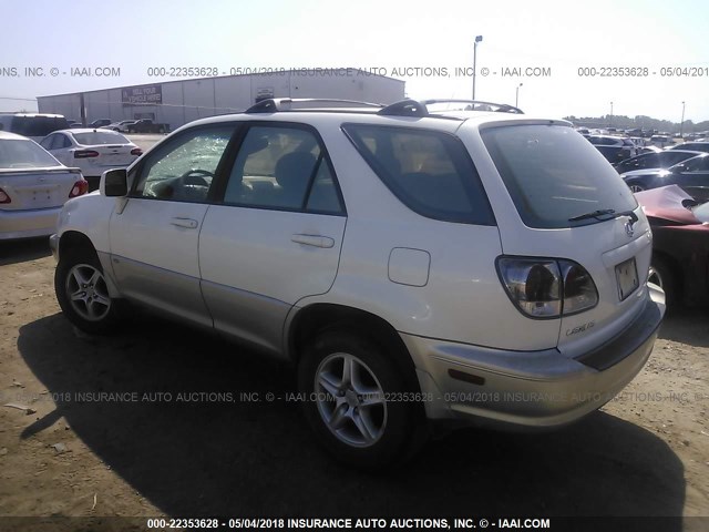 JTJGF10U410103197 - 2001 LEXUS RX 300 白色 照片 3