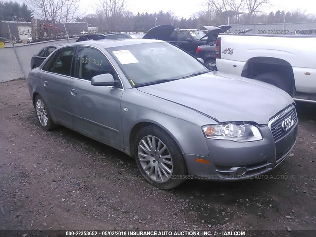 WAUDF78E36A120433 - 2006 AUDI A4 2.0T QUATTRO GRAY photo 1